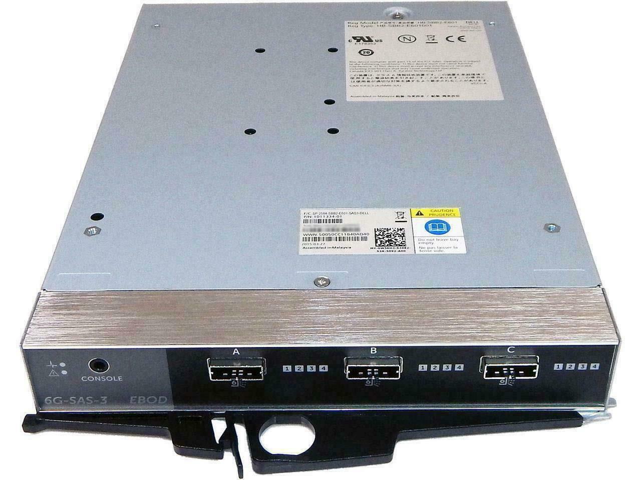 New Dell Compellent Xyratex HB-SBB2-E601 6GB SAS EBOD Controller W56H3 0W56H3 (NOT FOR HOME PC)