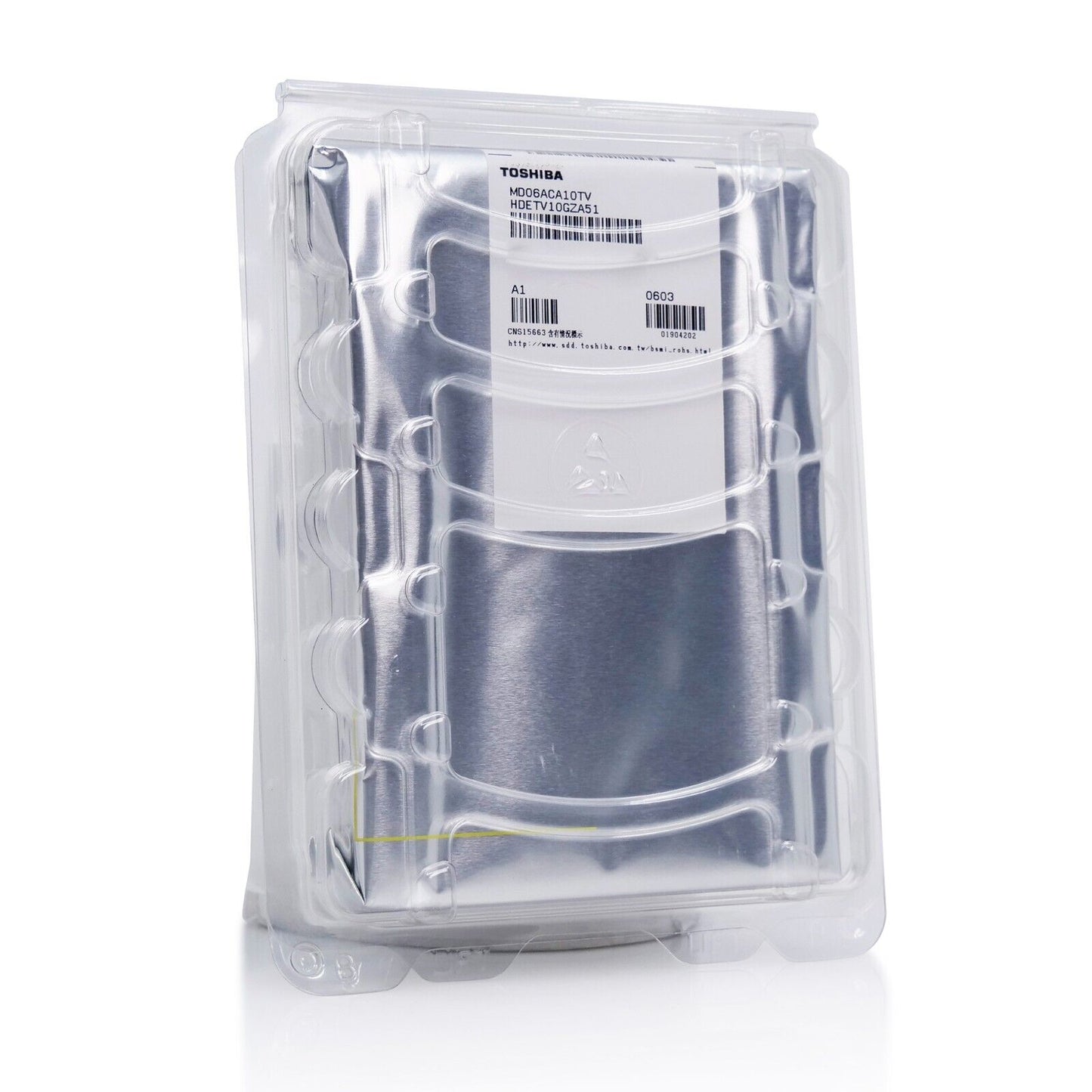 Toshiba MG08 6TB 7.2K RPM SATA 6Gb/s 3.5" Enterprise HDD - MG08ADP600E