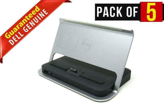 Lot of 5 Dell K10A Docking Station K10A001 Without Power Cord 0HR73C Grey 1V3M8