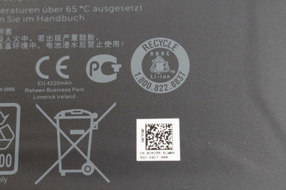 Genuine Dell Venue 10 Pro 5056 2C 32Wh Li-ion Black Battery VN25R GFKG3 0VN25R