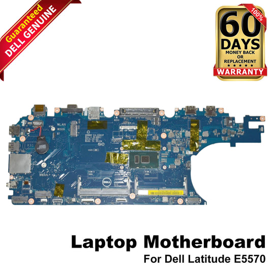 Dell Latitude E5570 Motherboard 32GB Core i3-6100U DDR4 2.3GHz LA-C641P MJJCK