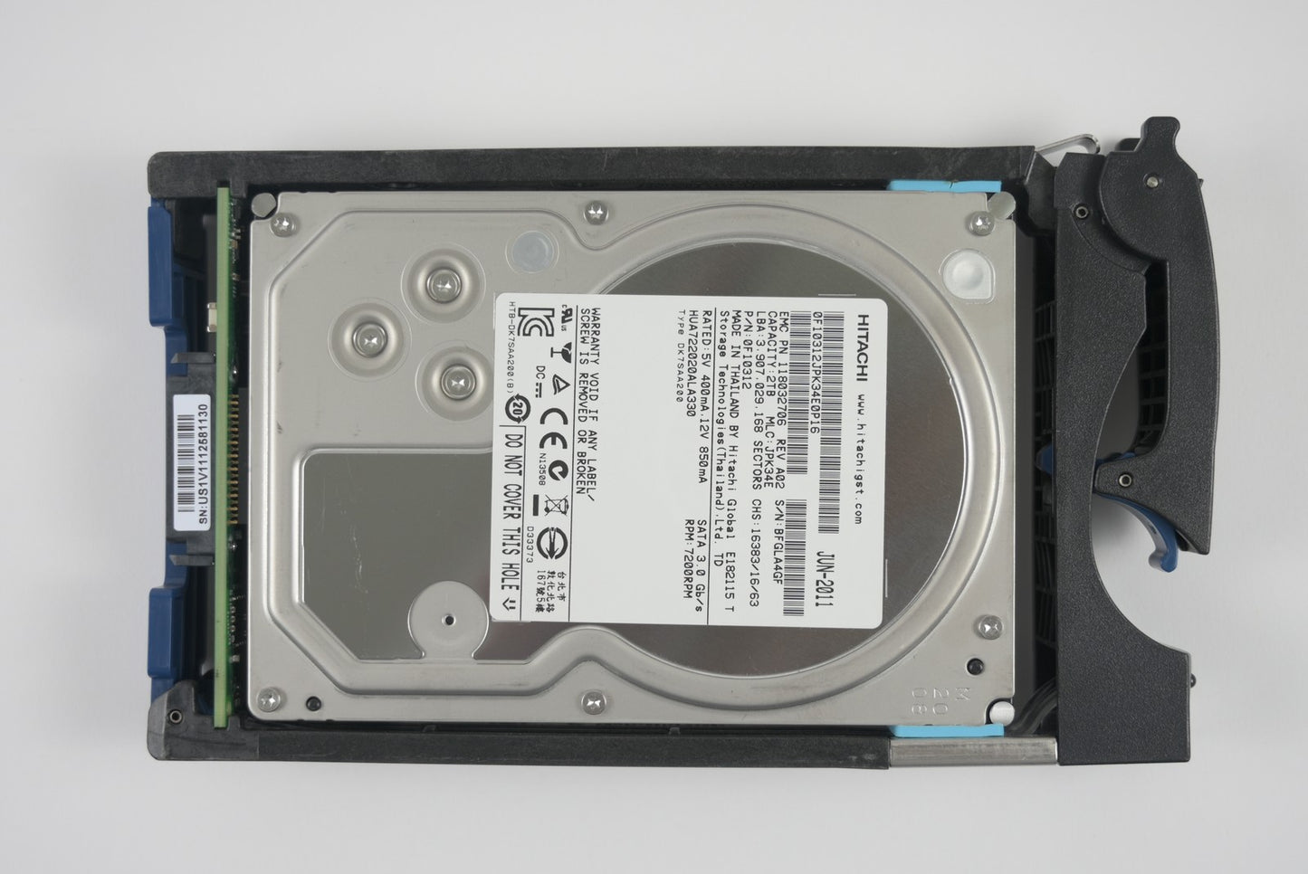 EMC Data Domain ES30 1TB 7200RPM SATA 3Gbps 3.5" HDD 005049481 HUA722020ALA330