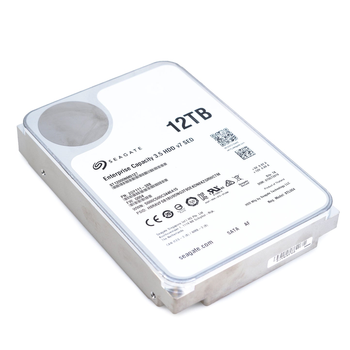 Seagate Enterprise Capacity v7 12TB SATA 6Gb/s 3.5" HDD - ST12000NM0127