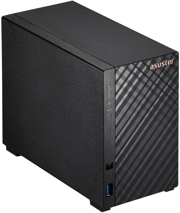Asustor Drivestor 2 Lite 2 Bay NAS Quad-Core 1.7GHz CPU (Diskless) AS1102TL