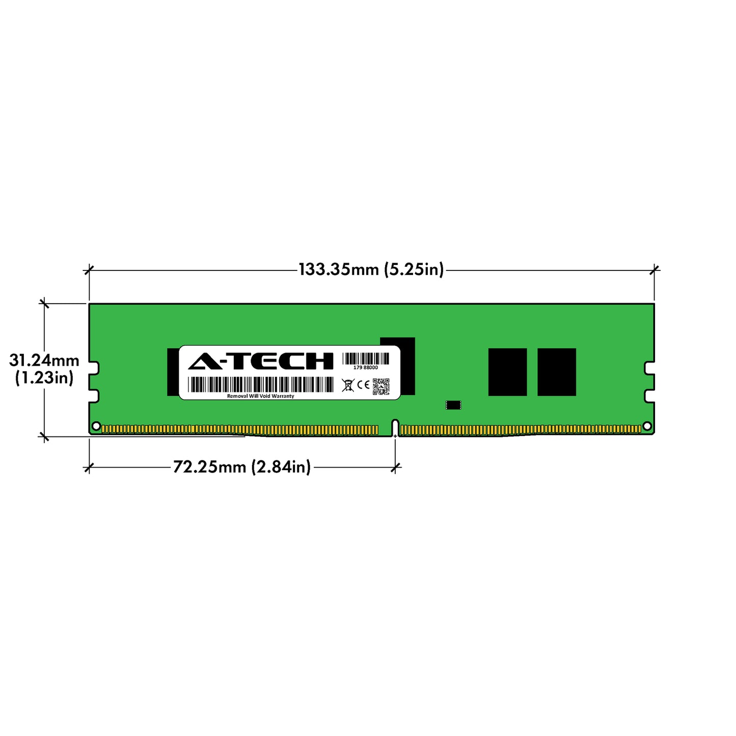 16GB 2x 8GB PC4-2933 RDIMM Supermicro H12SSW-NTR Memory RAM