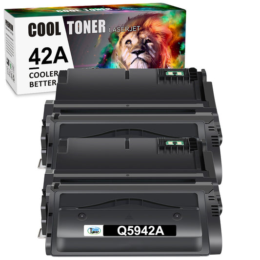2x Q5942A 42A Toner Compatible With HP LaserJet 4200 4300 4250 4350 4345 Printer