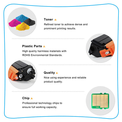 8PK Color Toner Compatible With Brother TN436 MFC-L9570CDW L8610CDW HL-L8260CDW