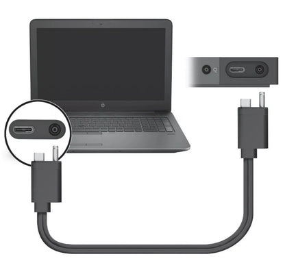 HP Elite Thunderbolt 3 Dock ZBook Docking Station HSTNN-CX01 w/ 90w AC Adapter