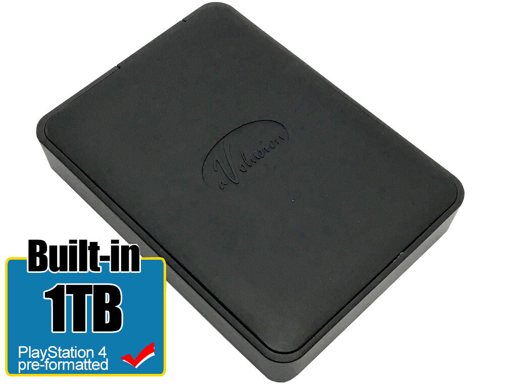 Avolusion 1TB USB 3.0 External PS4 (Slim & Pro) Hard Drive (PS4 Pre-Formatted)