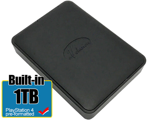 Avolusion 1TB USB 3.0 External PS4 (Slim & Pro) Hard Drive (PS4 Pre-Formatted)
