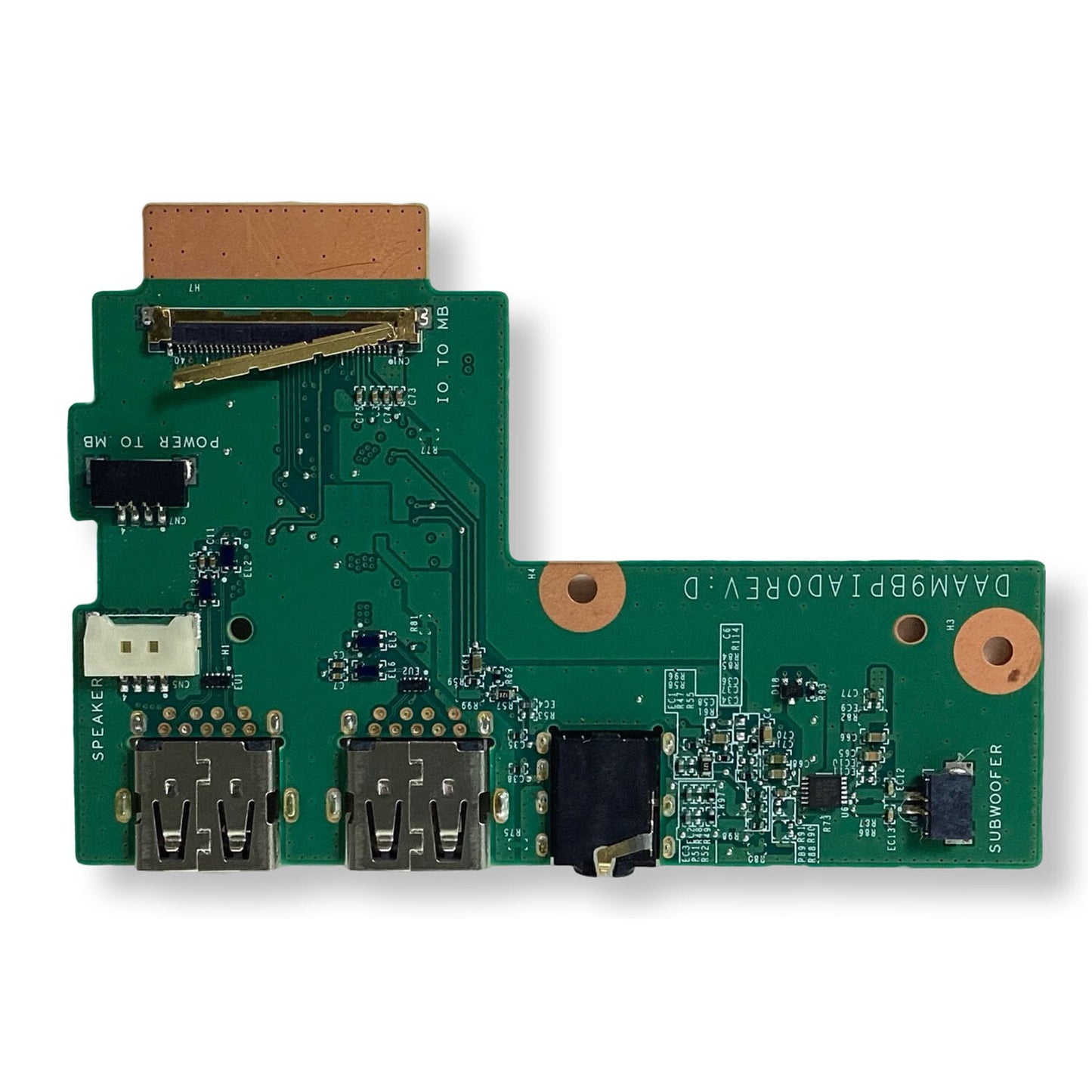 Genuine Dell Inspiron 15 5577 USB Audio Port IO Circuit Board 3VFY4 03VFY4 088NC