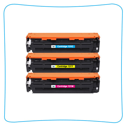 3Pack CRG131 Toner Compatible With Canon 131 ImageCLASS MF8280Cw MF624Cw MF628Cw