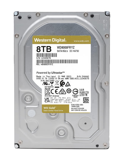 Western Digital WD8005FRYZ HD 8TB|WD WD8005FRYZ % HD OEM