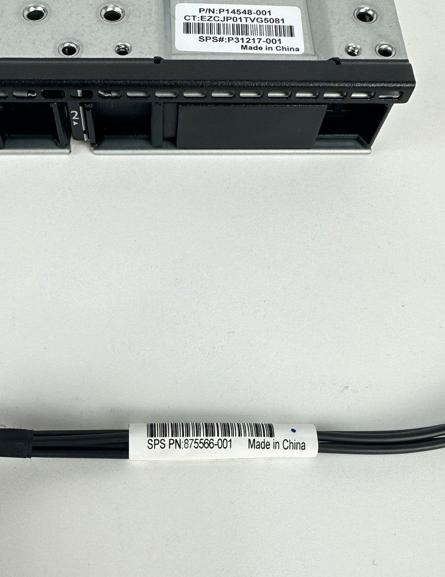 HPE DL360 Gen10 Plus SATA/SAS 2x SFF BC Parts Kit Cage+Backplane+Power Cable (NOT FOR HOME PC)