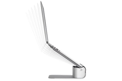 Rain Design iLevel2 Adjustable Height Laptop Stand (Patented) (Silver)
