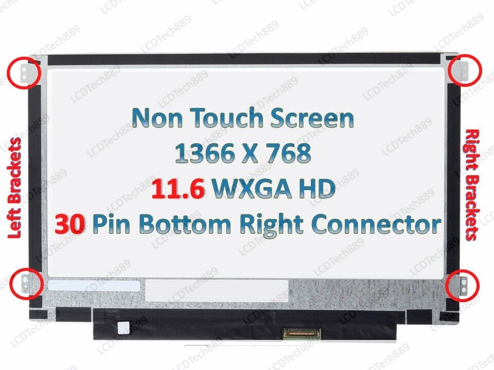 New BOE NT116WHM-N42 V8.0 FRU 5D10N87520 LCD Screen LED for Laptop 11.6 HD