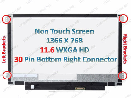 New BOE NT116WHM-N42 V8.0 FRU 5D10N87520 LCD Screen LED for Laptop 11.6 HD
