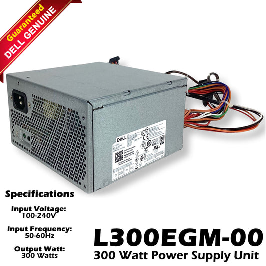 Genuine Dell Precision 3630 Tower 300W Power Supply Unit L300EGM-00 0TG7YF TG7YF