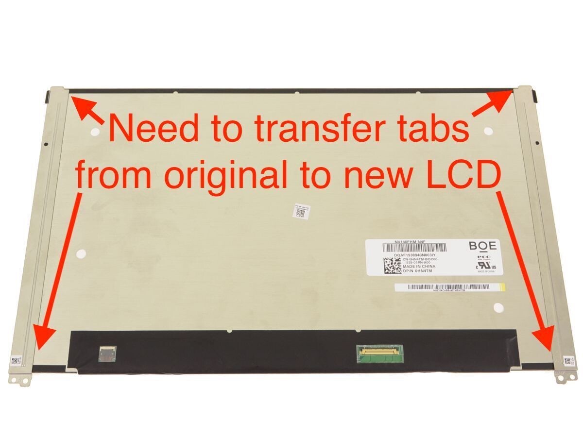 NEW Dell Latitude 3420 14" FHD LCD LED Widescreen Matte 3DNW3 2CVKV LQ140M1JW62