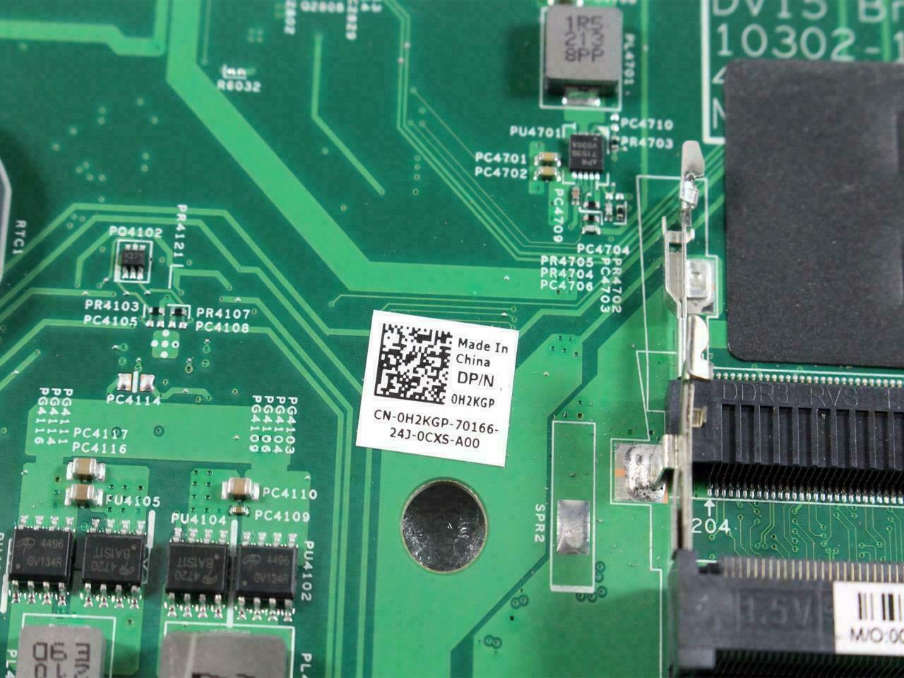 LOT x 2 Dell Inspiron 15 M5040 AMD CPU Integrated DDR3 RAM Motherboard H2KGP