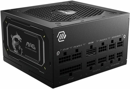 MSI 850W 80 PLUS Gold Modular Power Supply MAG A850GL PCIE5 II