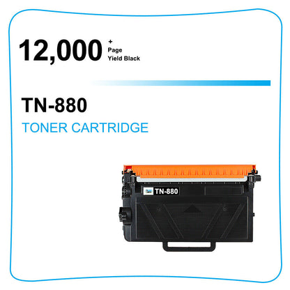 10PK Toner Compatible with Brother TN880 MFC-L6700DW HL L6250DW L6400DW L6200DW