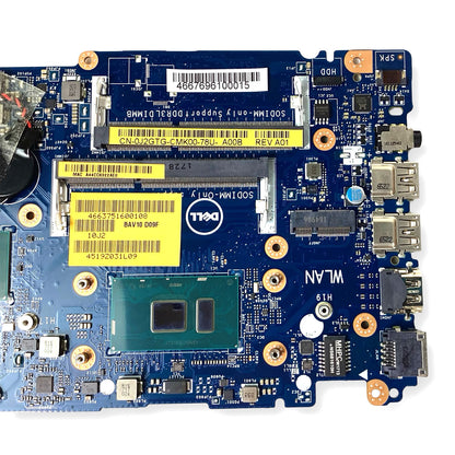Dell Inspiron 15 5557 5457 Motherboard I5-6200U DDR3 LA-D051P J2GTG 42VN5