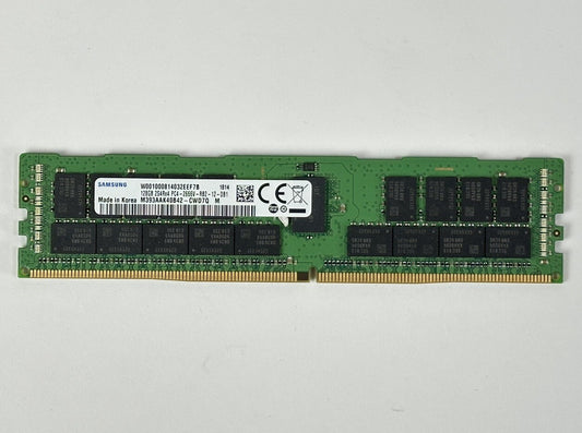 Samsung 1x 128GB 2S4Rx4 PC4-2666V-R ECC RDIMM DDR4 RAM Memory M393AAK40B42-CWD (NOT FOR HOME PC)