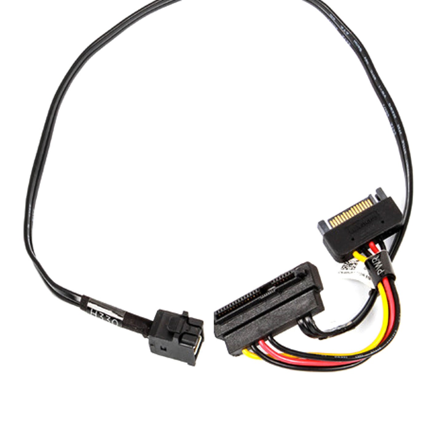 Lot 2 Dell PowerEdge T630 18.5" Mini-SAS HD SFF-8643 to SFF-8482 SAS SATA Cable (NOT FOR HOME PC)