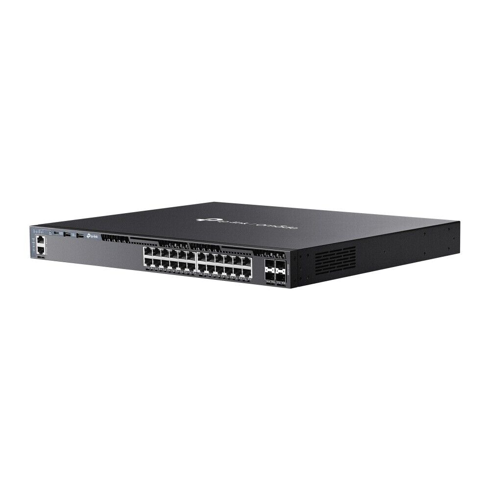 TP-Link SG6428X | Omada 24-Port Gigabit Stackable L3 Managed Switch | 4* 10G SFP