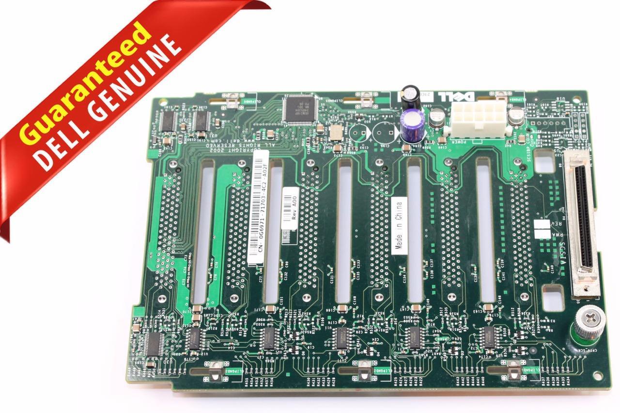 OEM Genuine SCSI Back Plane Board For Dell PowerEdge 1600 G6971 CN-0G6971 0G6971