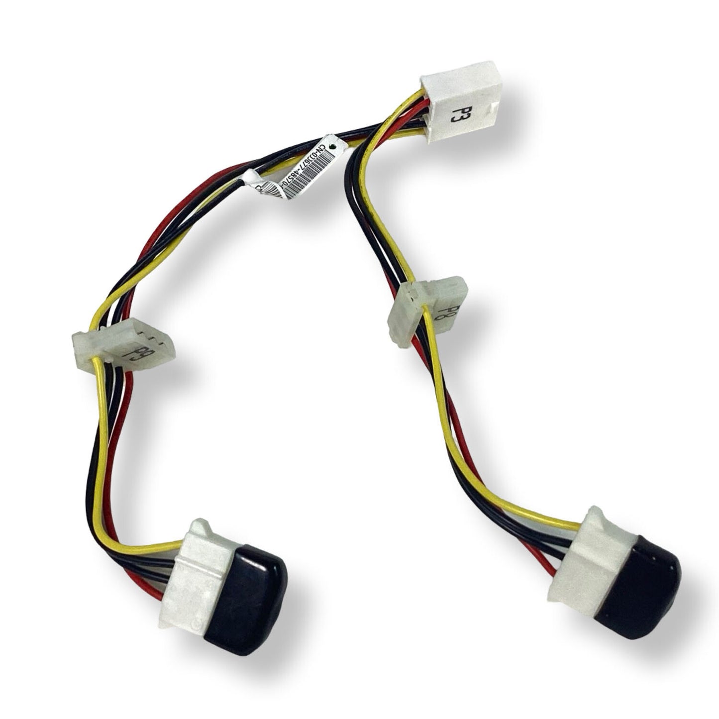 Lot of 4 SATA Power 15-pin Y-Splitter Cable Adapter Male to Female for HDD JJ677