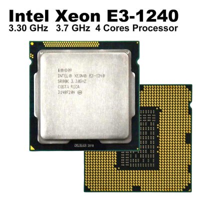 Intel Xeon E3-1240 SR00K 3.30GHz 8MB LGA1155 Socket H2 CPU Processor W47P7