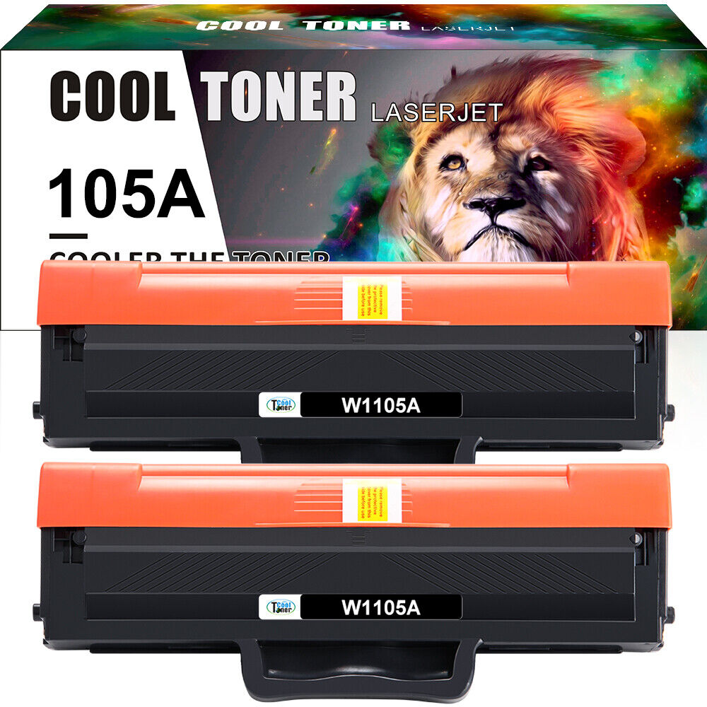2PK 105A W1105A Toner Cartridge Compatible for HP MFP 135w 107a 107w 137fnw 135a
