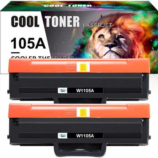 2PK 105A W1105A Toner Cartridge Compatible for HP MFP 135w 107a 107w 137fnw 135a
