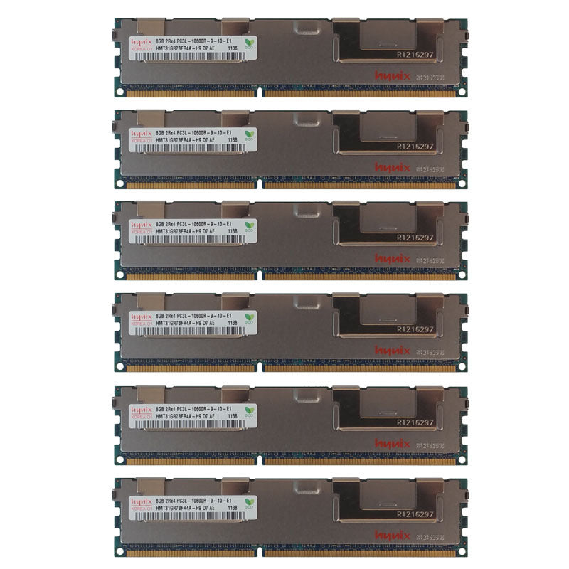 48GB Kit 6x 8GB HP Proliant SL335S SL390S BL685C G7 664690-001 Server Memory RAM