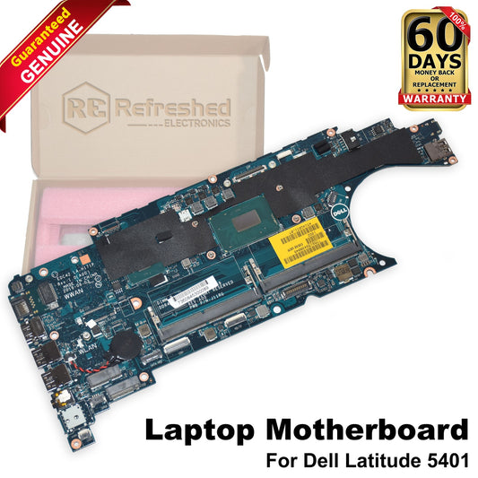 Dell Latitude 5401 Motherboard i5-9300H 2.4GHz Quad-Core UMA LA-H171P 1N8Y9