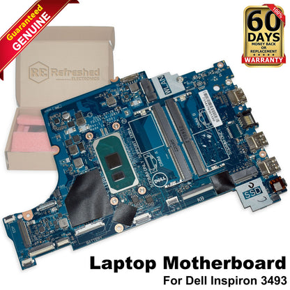 Dell Inspiron 3501 3493 3593 Laptop Motherboard i3-1005G1 1.20GHz LA-J081P TW31C