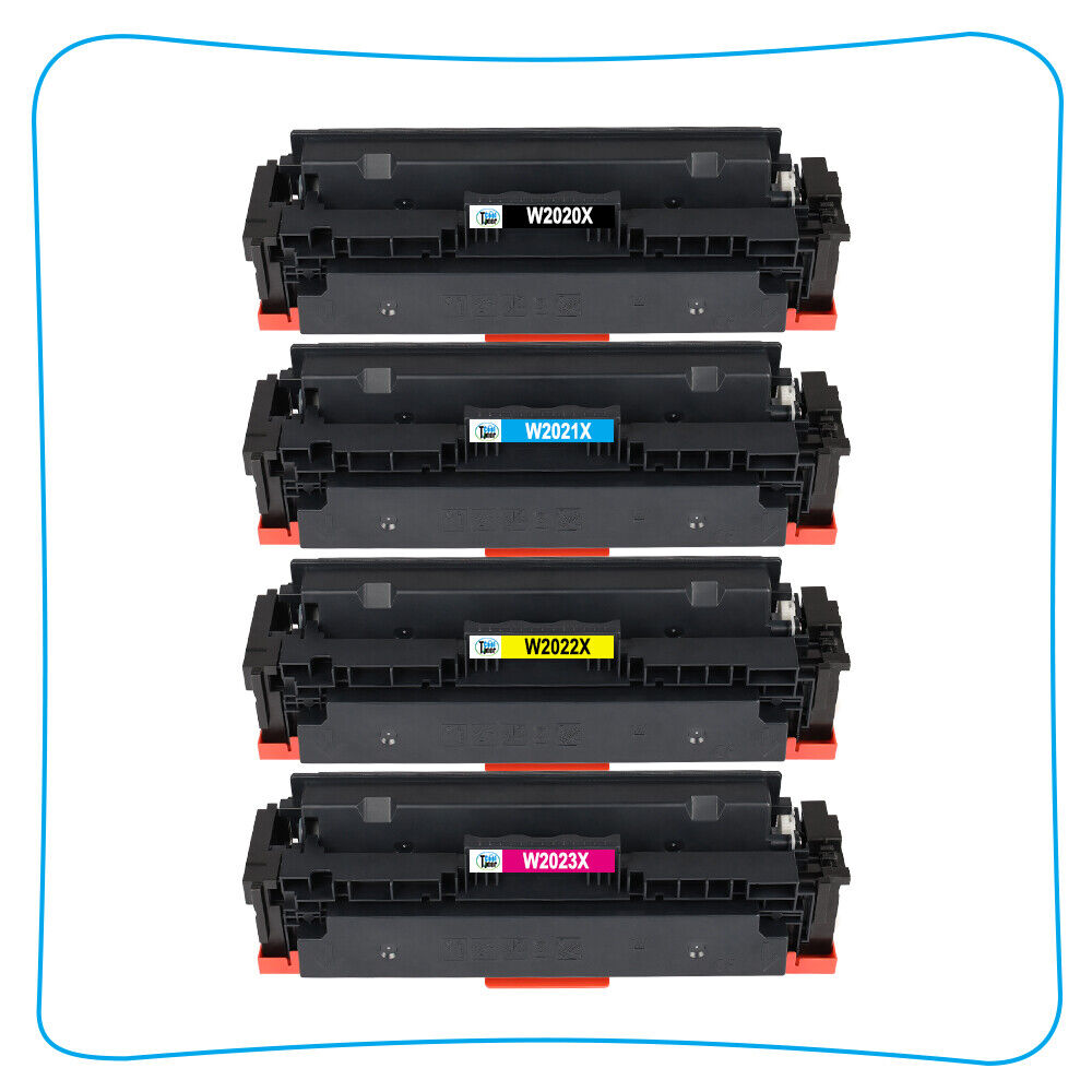 5 x Compatible with HP 414X W2020X Toner MFP M479fdw M454dw M454dn No Chip