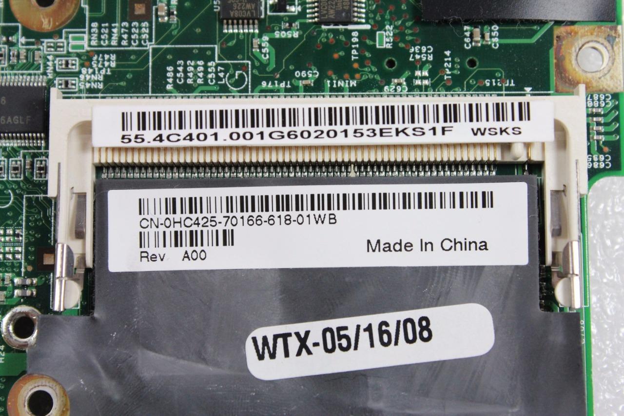 OEM Dell Inspiron 630m XPS M140 DDR2 SDRAM 1 Slot System Motherboard HC425 MD253