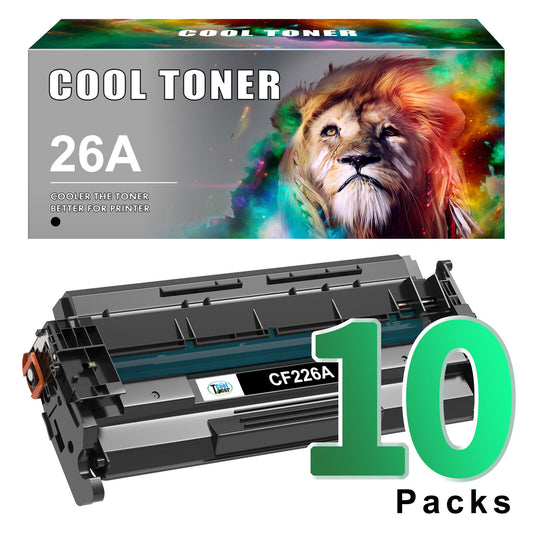 10PK CF226A Toner Cartridge For HP 26A LaserJet Pro M426fdn M402dn M402n M426fdw