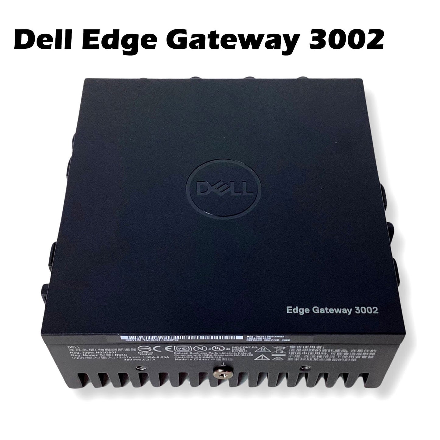 Dell Edge Gateway 3002 Intel Atom E3805 IOT Remote Access Management WC12T