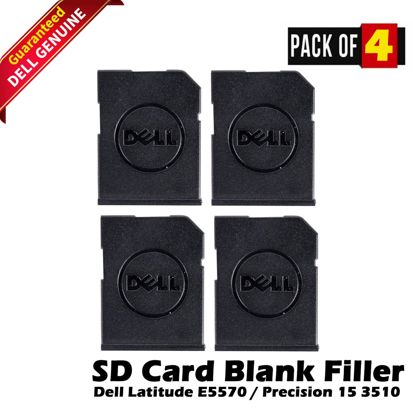 Lot of 4 Dell Precision 15 3510 Latitude E5570 SD Card Blank Filler GYTKP 0GYTKP