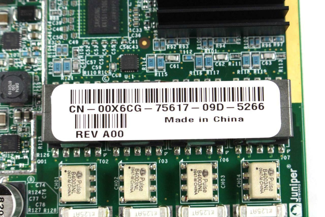 Juniper Networks SRX-MP-8GSHDSL 8-Wire (4-PAIR) G.SHDSL Mini-Physical Card 0X6CG