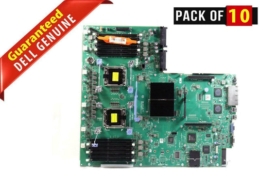 LOT x 10 Dell PowerEdge R610 Motherboard System Board 1W9FG 8GXHX P8FRD 86HF8