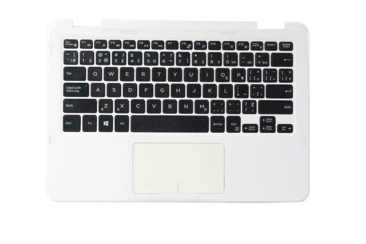 LOT x 2 Dell Inspiron 11 3185 Laptop Palmrest Touchpad Keyboard Assembly 6NCX7