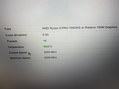 HP ZBook Firefly G10 A 14" Workstation - Ryzen 9 - 64GB - 2TB Wrnt 9/2028 Touch