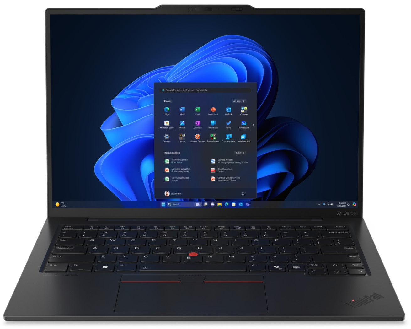 Lenovo ThinkPad X1 Carbon Gen 13 Aura 14" 2.8K OLED Ultra 7 268V 32GB 1TB CAM FP