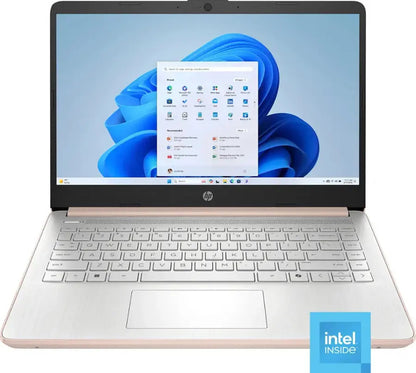 HP Laptop 14" HD Intel N150 16GB 256GB Webcam Office 365 Docking + 128GB microSD