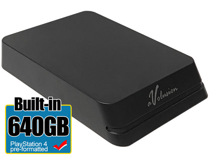 Avolusion Mini HDDGear Pro 640GB USB 3.0 External Hard Drive (PS4 Pre-Formatted)